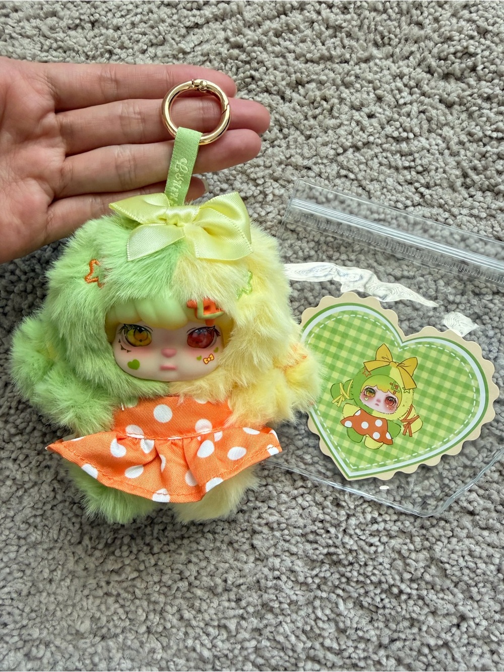 Lokiki Sweety² Plush Keychain Bingtang Chengcheng Kawaii Bag Charm
